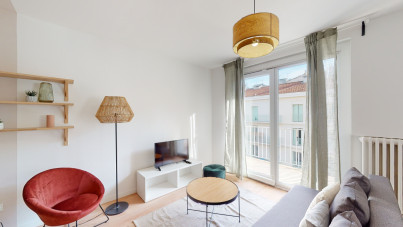 Chaleureux T4 meublé de 64 m² proche St-Charles/Joliette