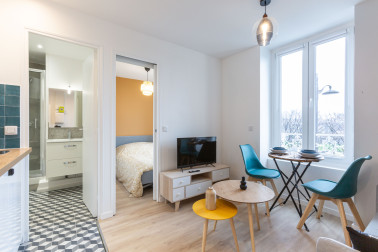 Magnifique T2 de 18m2 Rue d'Aubervilliers - 75019 Paris