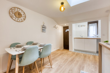 Maison avec terrasse refait à neuf par un architecte à Corbeil Essonnes