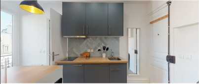 Jolie studio de 15 m² - Rue Ordener 75018