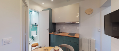 Magnifique T2 de 17,91 m² - Rue Philippe de Girard