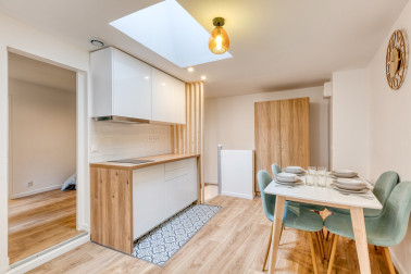 Maison avec terrasse refait à neuf par un architecte à Corbeil Essonnes