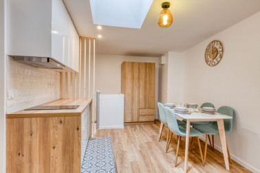 Maison avec terrasse refait à neuf par un architecte à Corbeil Essonnes
