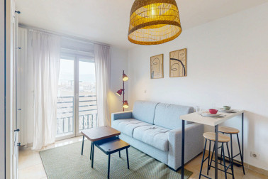 Location studio meublé et rénové - 21,60 m² - Vitry-sur-Seine