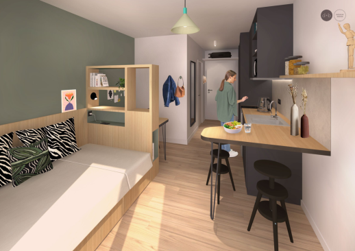 Résidence Neoresid Mont Saint Aignan - Mont-Saint-Aignan - T1 - ImmoJeune