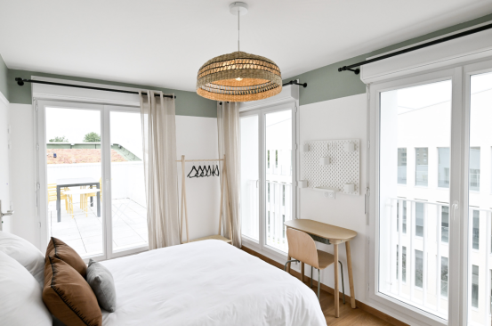 Résidence Coliving La Maillerie - Villeneuve-d'Ascq - Chambre - ImmoJeune