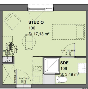 Résidence Beelodge Campus Fonderie - Mulhouse - Studio - ImmoJeune