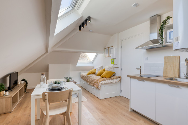 Photo 2 Studio 1 pièces à Lille