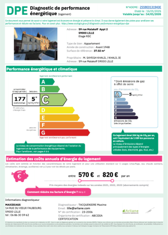 Photo principale T1 2 pièces à Lille