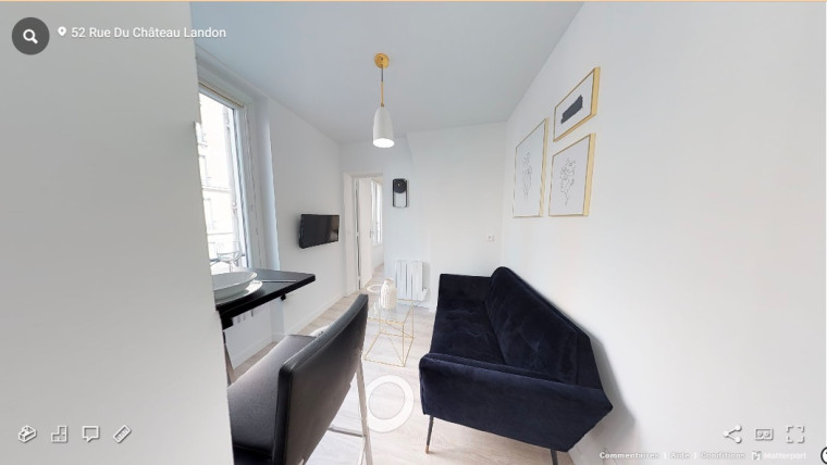 Photo principale T2 2 pièces à Paris 10