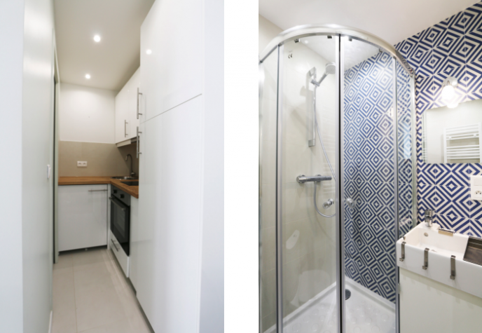 Photo 4 Studio 1 pièces à Paris 19