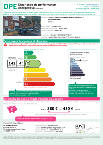 Photo 3 T1 1 pièces à Roubaix