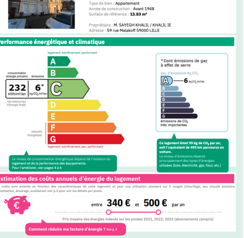 Photo principale Studio 1 pièces à Lille