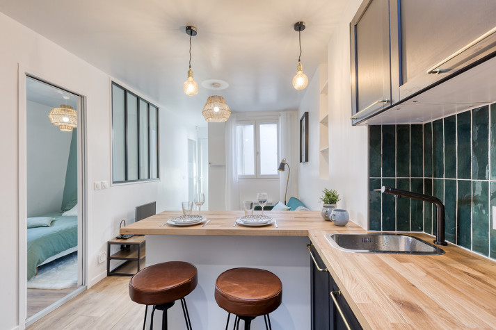 Photo 3 T2 2 pièces à Paris 08