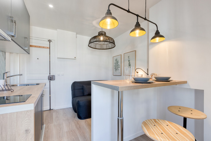 Photo 3 Studio 1 pièces à Paris 18