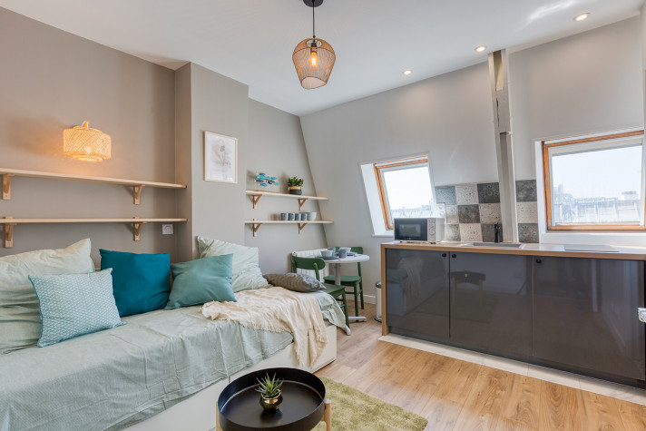 Photo 2 Studio 1 pièces à Paris 09