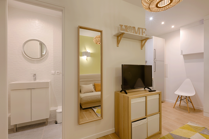 Photo 2 Studio 1 pièces à Paris 20