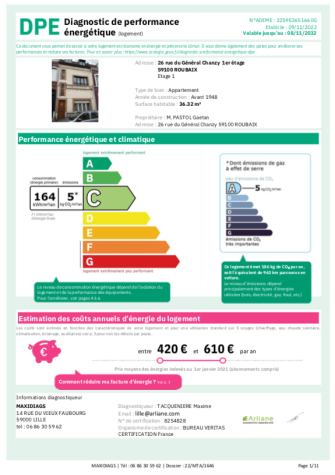 Photo principale T3 3 pièces à Roubaix