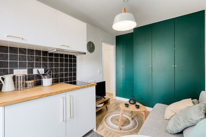 Photo 3 T2 2 pièces à Paris 10