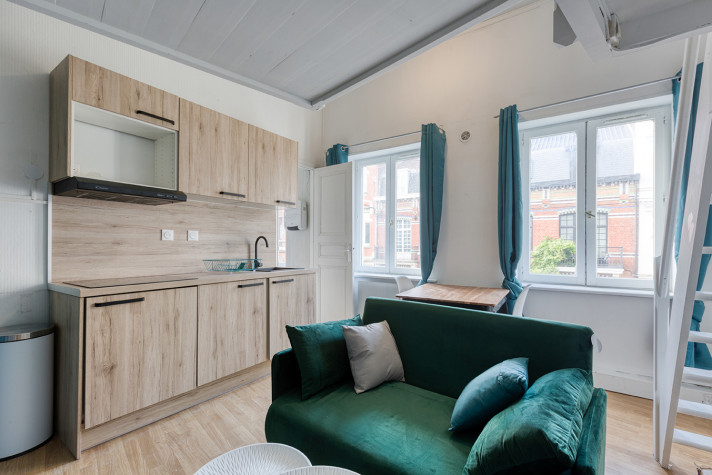 Photo 4 Studio 1 pièces à Lille