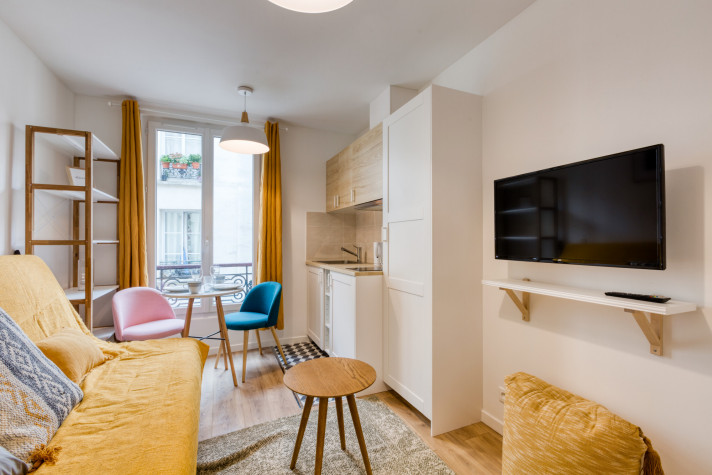 Photo 2 Studio 1 pièces à Paris 18